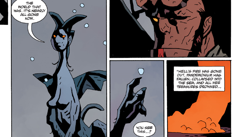 Illustration for article titled Hellboy Just Ended in the Most Beautiful Way